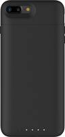 mophie - Juice Pack External Battery Case with Wireless Charging for Apple® iPhone® 7 Plus and 8 Plus - Black - Front_Zoom