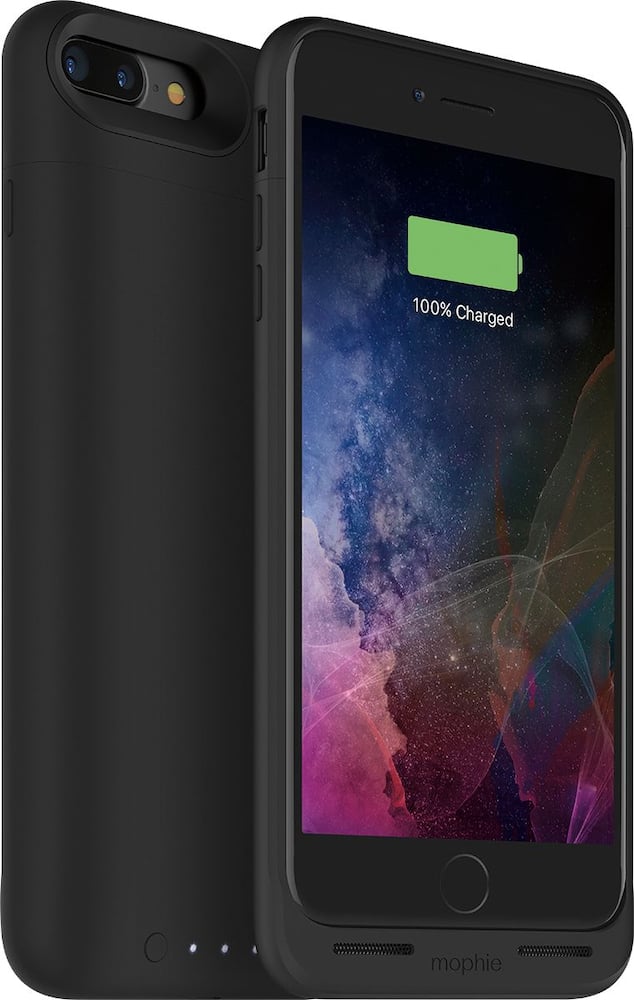 juice pack external battery case with wireless charging for apple iphone 7 plus and 8 plus - black juice pack external battery case with wireless charging for apple iphone 7 plus and 8 plus - black