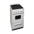 Premier - Freestanding Electric Range - White - Angle