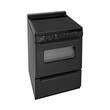 Premier - Freestanding Electric Range - Black - Angle