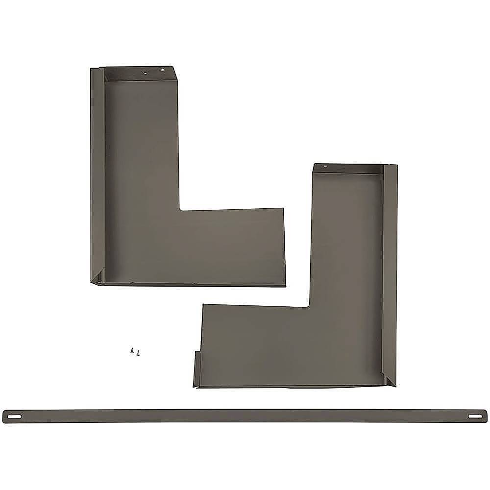 Front. GE - 36" Over-the-Range Microwave Accessory Filler Kit - Slate.