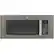 Front. GE - 36" Over-the-Range Microwave Accessory Filler Kit - Slate.