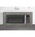 Alt View 11. GE - 36" Over-the-Range Microwave Accessory Filler Kit - Slate.