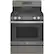 Front. GE - 5.0 Cu. Ft. Self-Cleaning Freestanding Gas Range - Slate.