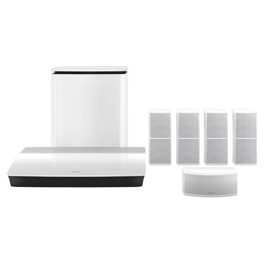 Front. Bose - Lifestyle® 600 home entertainment system - White.