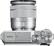 Alt View 1. Fujifilm - X-A10 Mirrorless Camera with XC 16-50mm OIS II Lens - Silver.