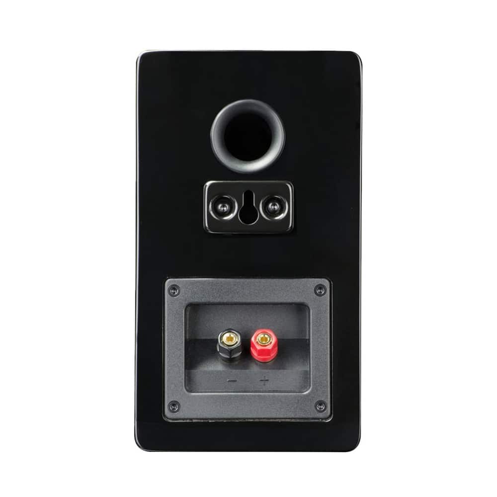 Back. SVS - Prime 4-1/2" Passive 2-Way Speakers (Pair) - Premium black ash.