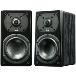 SVS - Prime 4-1/2" Passive 2-Way Speakers (Pair) - Premium black ash - Front_Zoom