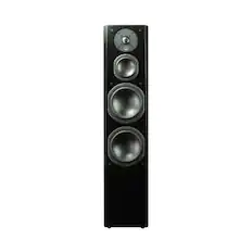 Front. SVS - Prime Dual 6-1/2" Passive 3.5-Way Floor Speaker (Each) - Premium black ash.