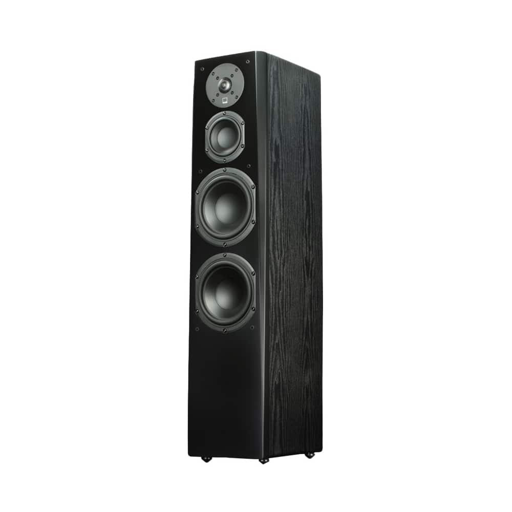 Alt View 11. SVS - Prime Dual 6-1/2" Passive 3.5-Way Floor Speaker (Each) - Premium black ash.
