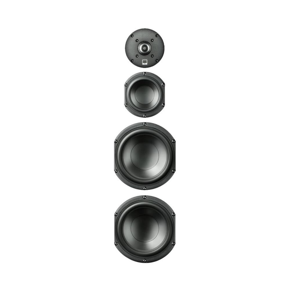 Alt View 12. SVS - Prime Dual 6-1/2" Passive 3.5-Way Floor Speaker (Each) - Premium black ash.