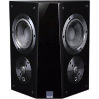 SVS - Ultra Dual 5-1/2" Passive 2-Way Surround Channel Speaker (Each) - Gloss piano black - Front_Zoom