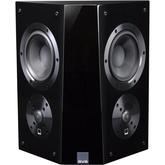 SVS – Ultra Dual 5-1/2″ Passive 2-Way Surround Channel Speaker (Each) – Gloss piano black