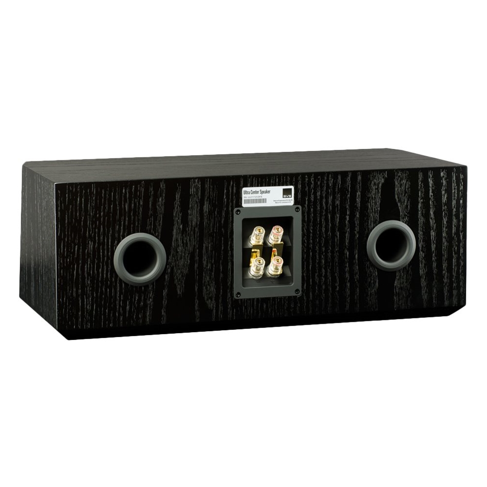 Back View: Bowers & Wilkins - 800 Series Diamond Dual 8" Passive 3-Way Center-Channel Speaker - Gloss black