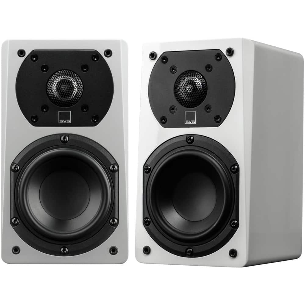 SVS - Prime 4-1/2" Passive 2-Way Speakers (Pair) - Piano Gloss White - Front_Zoom