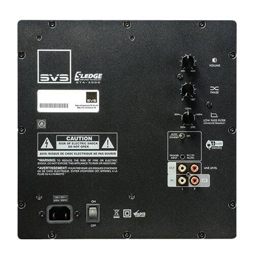 Best Buy SVS 12" 500W Powered Subwoofer Premium Black Ash PC2000