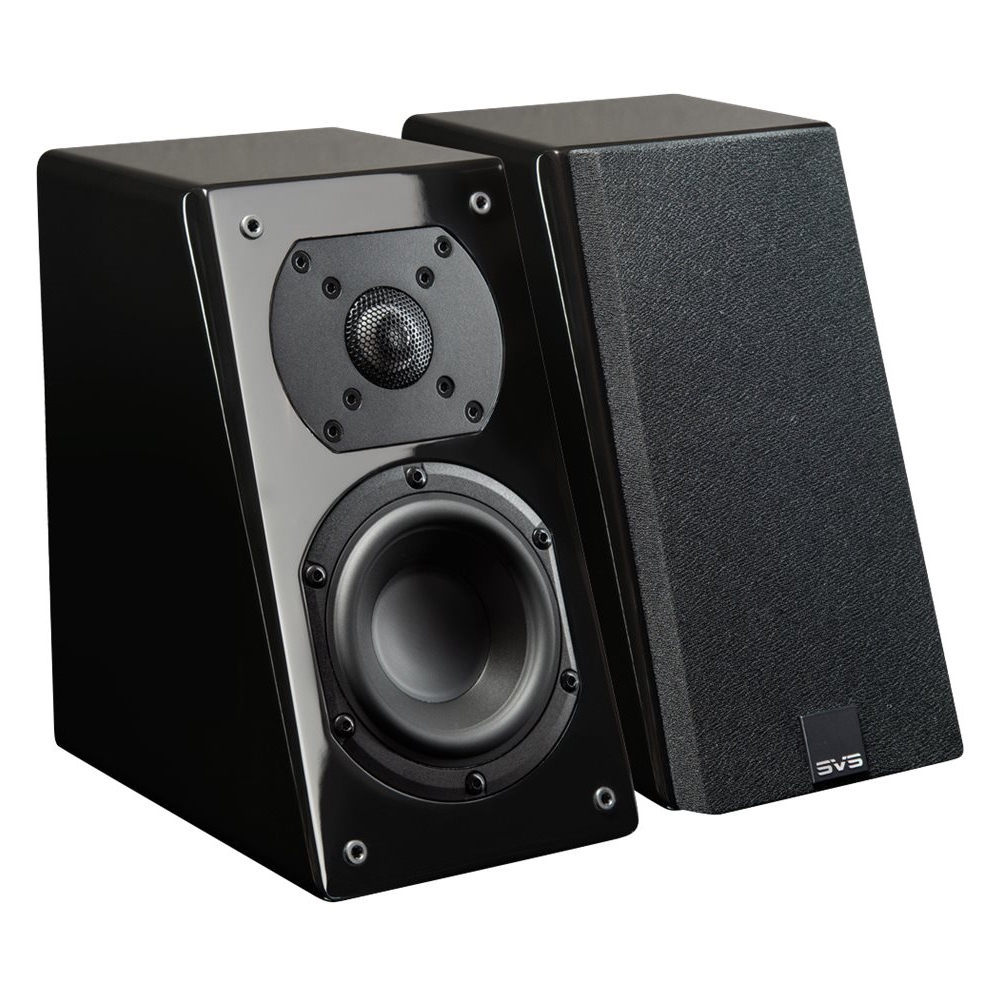 Angle View: SVS - Prime Dual 6-1/2" Passive 3.5-Way Floor Speaker (Each) - Gloss piano black