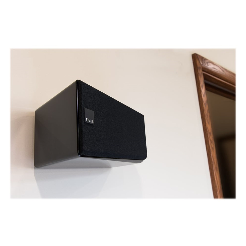 Left View: SVS - Ultra Dual 8" Passive 3.5-Way Floor Speaker (Each) - Black oak