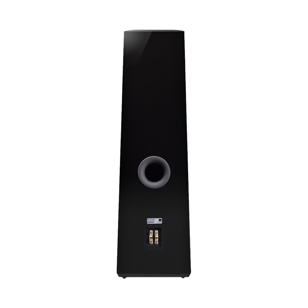 Back View: Sony - Hi-Res Dual 6-1/2" 100W 3-Way Floorstanding Speaker (Each) - Black