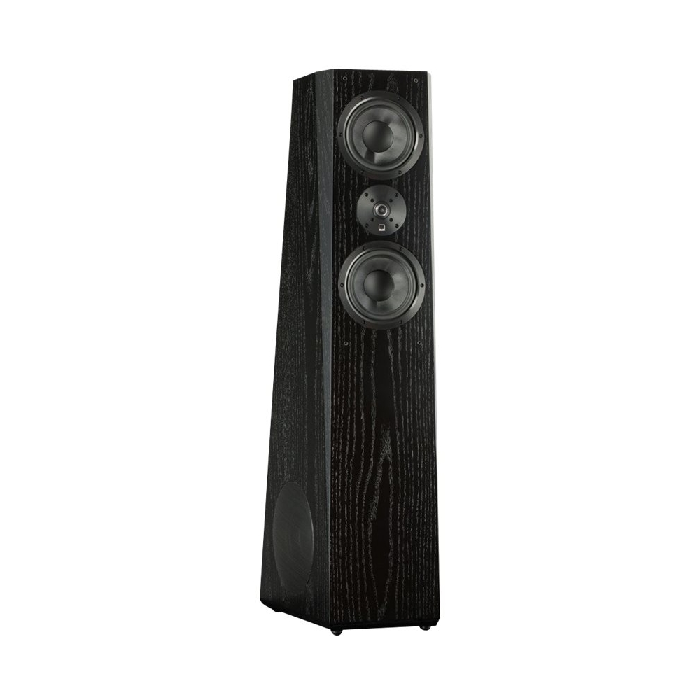 Angle View: Bowers & Wilkins - 800 Series Diamond Dual 10" Passive 3-Way Floor Speaker (Each) - Gloss black