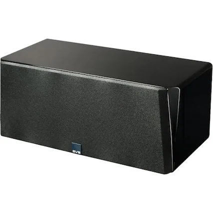 Angle. SVS - Prime Dual 5-1/4" Passive 3-Way Center-Channel Speaker - Gloss piano black.