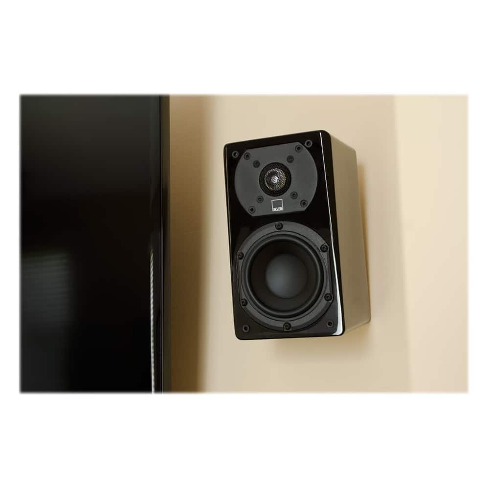 Alt View 11. SVS - Prime 4-1/2" Passive 2-Way Speakers (Pair) - Gloss piano black.