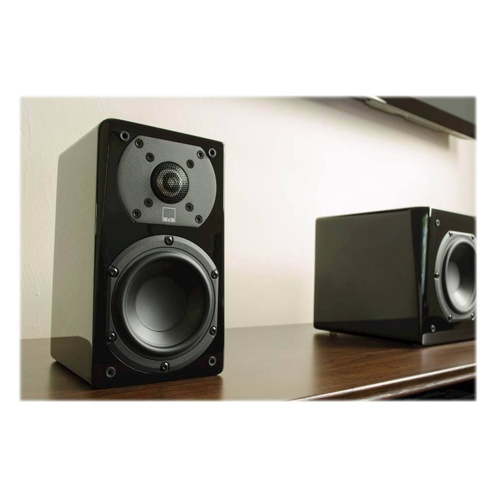 Alt View 15. SVS - Prime 4-1/2" Passive 2-Way Speakers (Pair) - Gloss piano black.