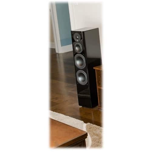 Alt View 17. SVS - Prime Dual 6-1/2" Passive 3.5-Way Floor Speaker (Each) - Gloss piano black.