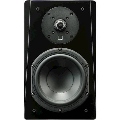 Angle. SVS - Prime 6-1/2" 2-Way Bookshelf Speaker (Each) - Black Ash.
