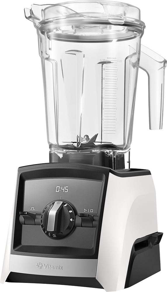 Vitamix Ascent 2300i Blender in White with Bowl & Cup Kit