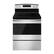 Front. Amana - Self-Cleaning Freestanding Electric Range - Stainless Steel.