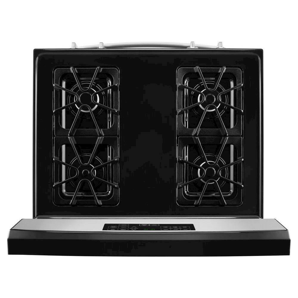 Alt View Zoom 11. Amana - 5.0 Cu. Ft. Self-Cleaning Freestanding Gas Range - Stainless Steel.