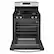 Alt View Zoom 12. Amana - 5.0 Cu. Ft. Self-Cleaning Freestanding Gas Range - Stainless Steel.
