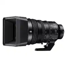 Front. Sony - 18-110mm f/4.0 PZ G OSS Optical Zoom Lens for Sony E-mount - Black.