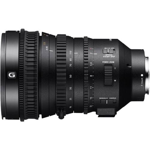 Alt View 11. Sony - 18-110mm f/4.0 PZ G OSS Optical Zoom Lens for Sony E-mount - Black.