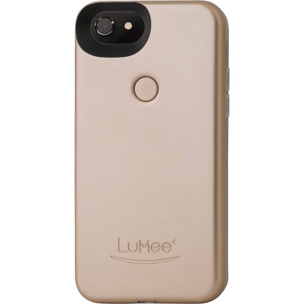 two illuminated case for apple iphone 6, 6s, 7 - gold matte two illuminated case for apple iphone 6, 6s, 7 - gold matte