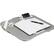 Alt View 13. LapGear - XL Designer LapDesk™ - Silver Damask.