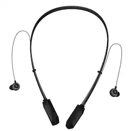 BEARSOLIM - Wireless Neckband Headphones V4.2 Sweat-proof Sport Headsets Earbuds In-Ear Magnetic Neckbands Stereo Earphone,in - Black