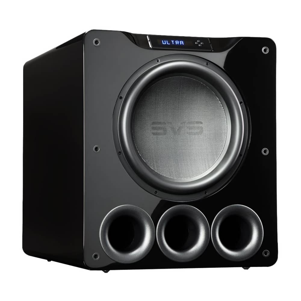 Front. SVS - 16" 1500W Powered Subwoofer - Gloss Piano Black.