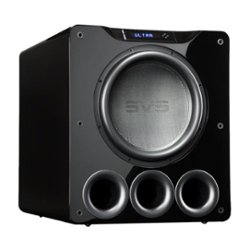 SVS - 16" 1500W Powered Subwoofer - Gloss Piano Black - Front_Zoom