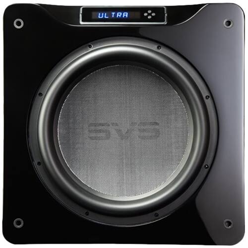 Front. SVS - 16" 1500W Powered Subwoofer - Gloss Piano Black.