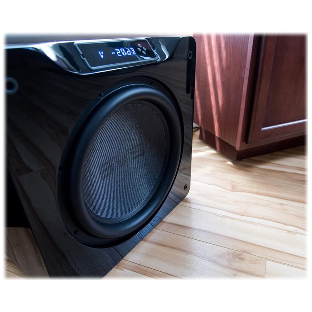 Alt View 14. SVS - 16" 1500W Powered Subwoofer - Gloss Piano Black.