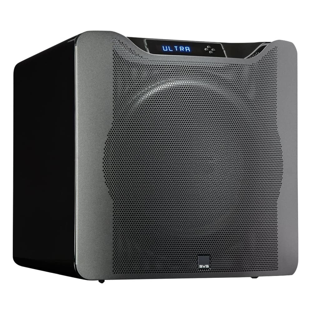 Left. SVS - 16" 1500W Powered Subwoofer - Gloss Piano Black.