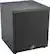 Angle. MartinLogan - Refurbished DYNAMO 10" 120W Powered Subwoofer - Black ash.