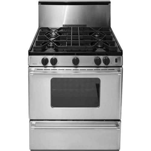 Premier - Freestanding Gas Range - Stainless Steel