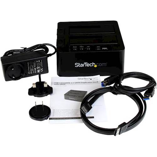 Best Buy: StarTech.com Dual eSATA/USB 3.0 Hard Drive Duplicator Dock ...