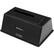 Front. StarTech.com - USB 3.0 Hard Drive Docking Station - Black.
