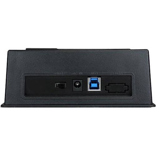 Alt View 11. StarTech.com - USB 3.0 Hard Drive Docking Station - Black.