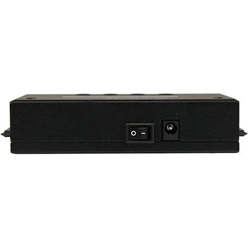 Back. StarTech.com - Standalone SATA Hard Drive Duplicator - Black.