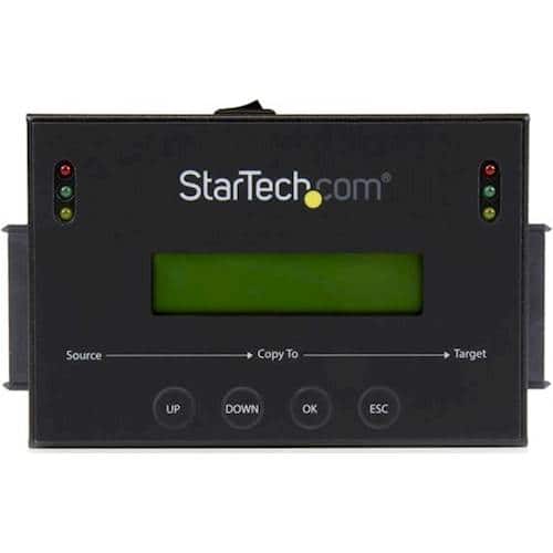 StarTech.com - Standalone SATA Hard Drive Duplicator - Black